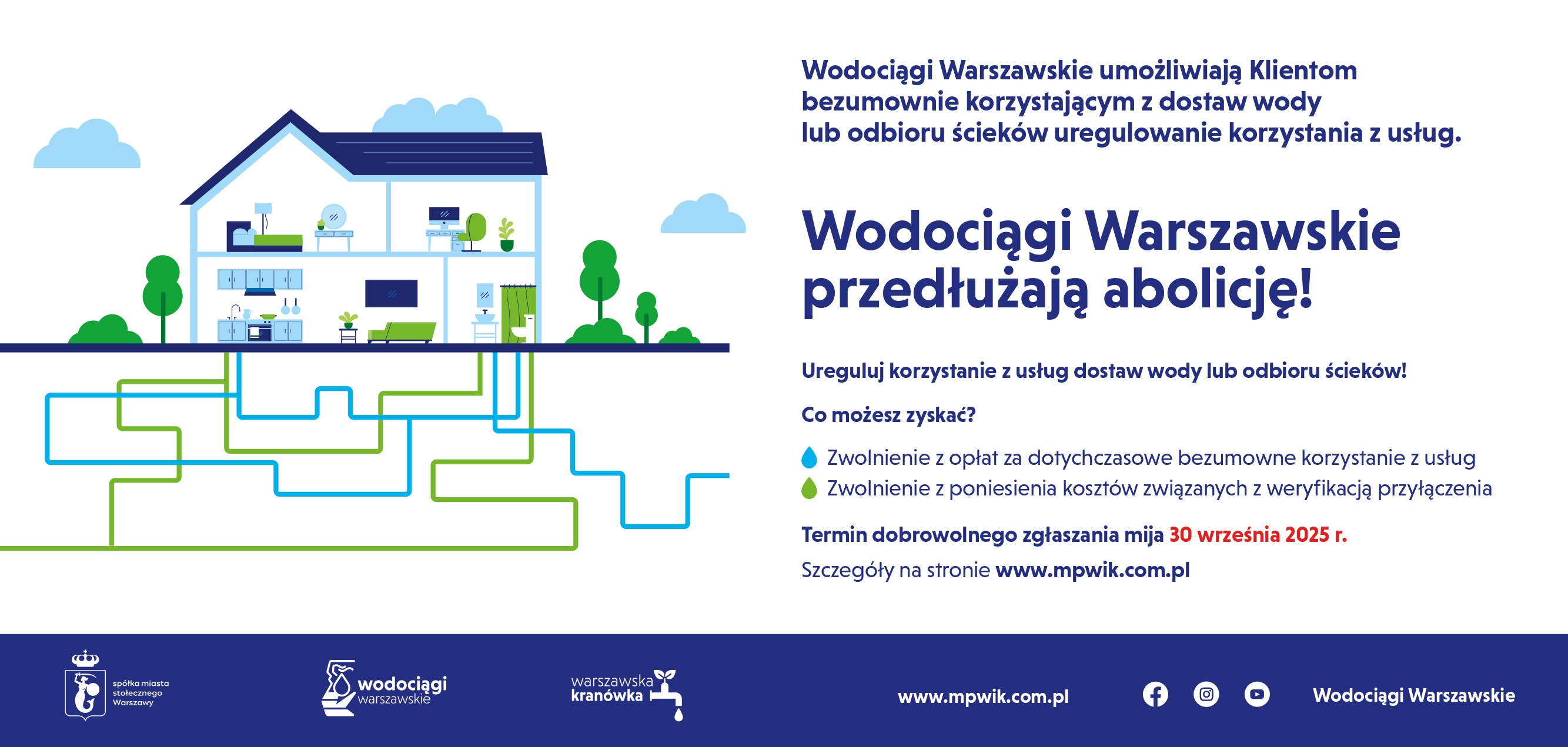 Grafika informująca o przedłużeniu akcji abolicji do 30 września