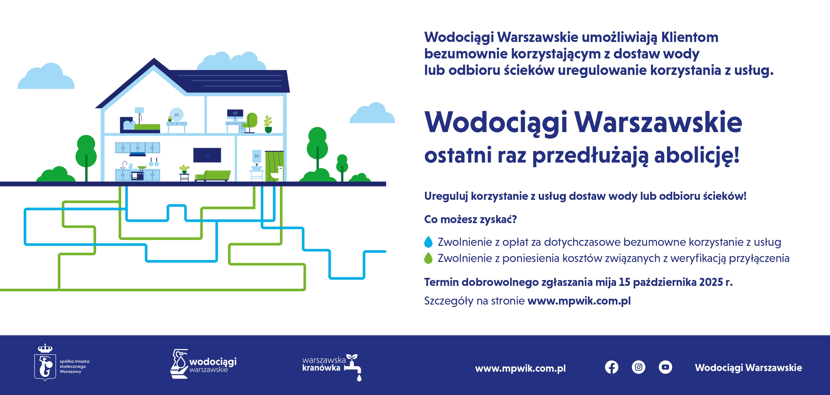 Grafika informująca o wydłużeniu abolicji do 15.10.